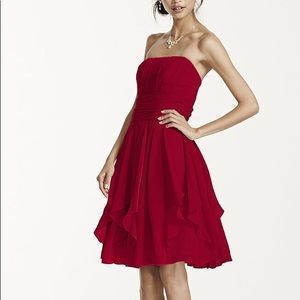 David’s Bridal Bridesmaid Dress